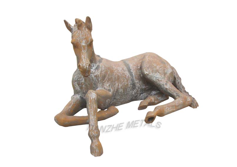 Layling Horse Statue