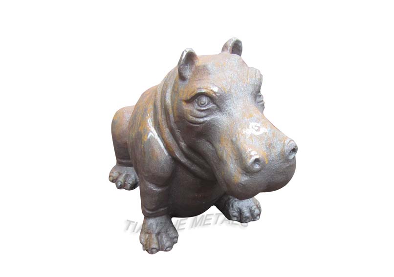 Mini Hippo Statue