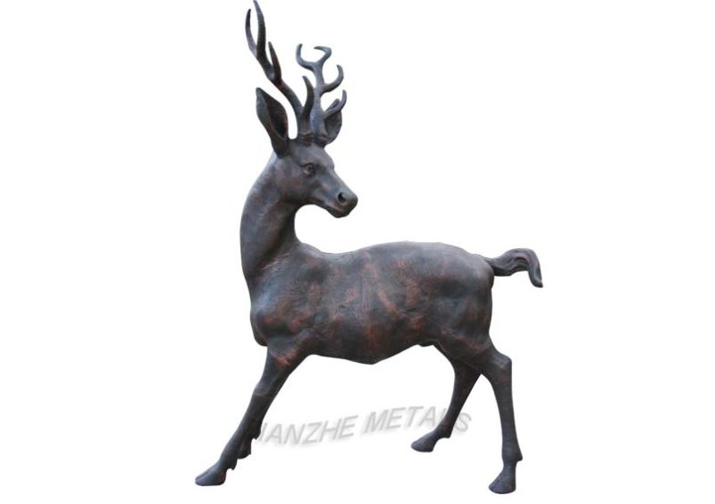Cast Iron Stag Statue – Home & Garden Statues and Ornaments Supplier ...
